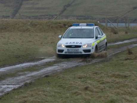 Gardai make a big splash