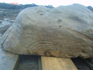 Megalithic Art on The Lismullin Stone