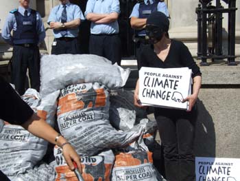 Woman Against Climate Change