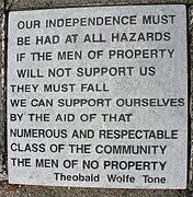 RSF-organised Wolfe Tone Commemoration : Sunday 10th June 2012.