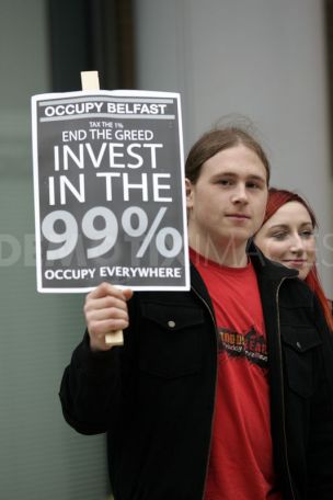 #OccupyBelfast: End the greed. Invest in the 99%