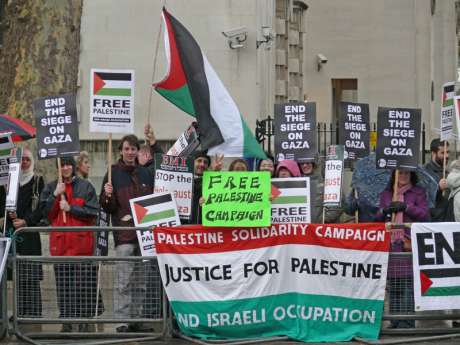 BMI/PSC Friday evening picket of Downing Street