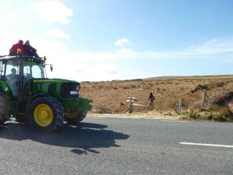 Shell's transport stopped at Aughoose