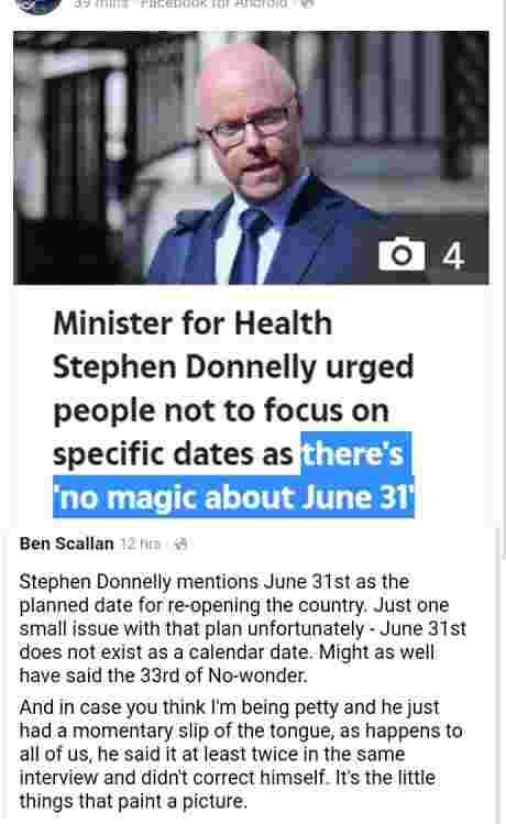 UPDATE 2: How coincidental ? Irish govt also trying to extend the lockdown well past June? Get to Sept then they have us for the winter