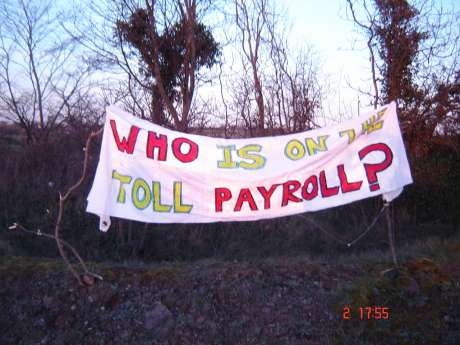 Who is on the Toll payroll? 