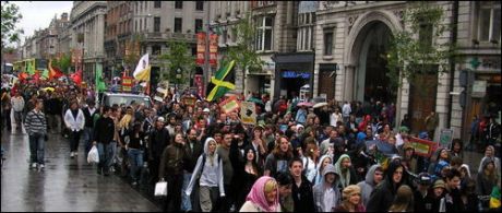 People march in Dublin for an end to Prohibition,next march May 10th 2008