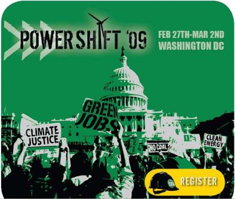 Powershift '09 : The largest act of civil disobedience to happen in the US this Monday!!!