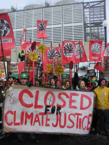Closed for Climate Justice