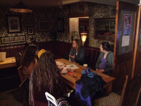 Parenting workshop, lunchtime at Fionnbarra's