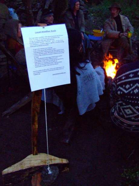 �Local Weather Rock�. Click on photo to enlarge and read.