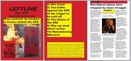 Leftline - The publication of the Irish Socialist Network