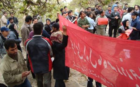 May Day rally in City of Sanandaj 