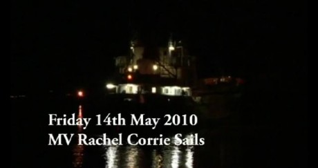 Rachel Corry leaves for Gaza