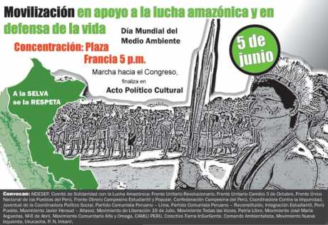 Bagua - Perus bloody sunday, 1 year anniversary sat week, world environmental day... La lucha sigue!!!