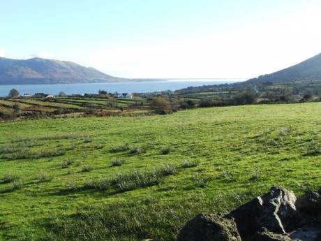 Carlingford Lough pictured at 10.40 a.m. today from Ardaghy crossroads
