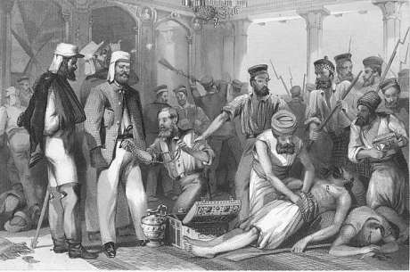 The sack of Lucknow