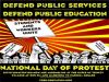 students & staff unite to protect public services