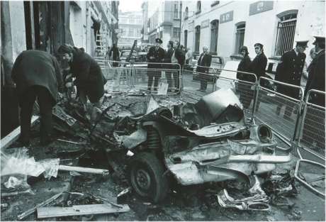 Another picture from the bombing on Sackville Place, copyright the respective owner