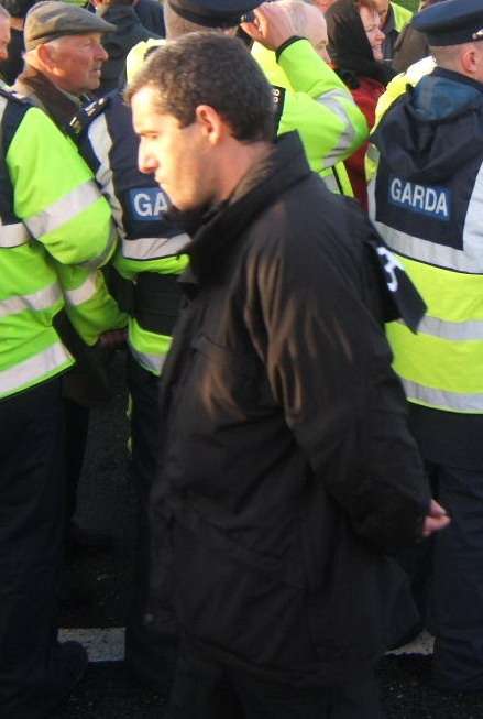 Sgt. Conor O'Reilly in pensive mode