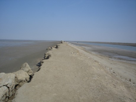 Click on image to see full-sized version Sea intrusion in Badin Sindh