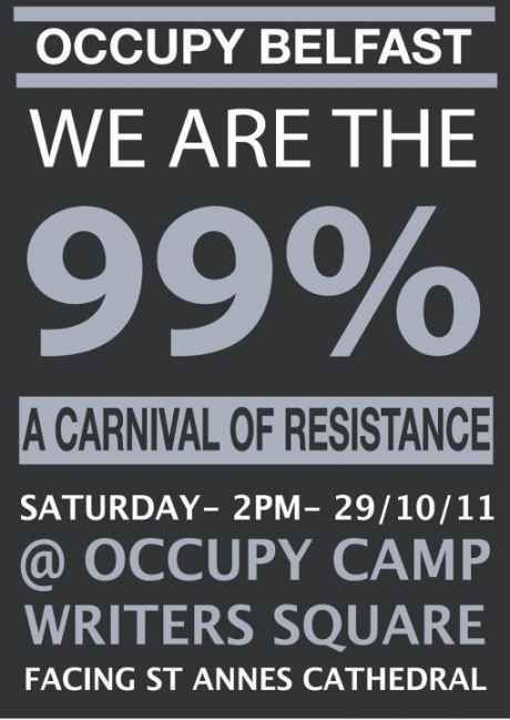 #OccupyBelfast: Carnival of Resistence