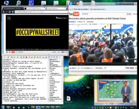 Bypassing the corporate media, picking up and tuning into the LIVE STREAMS