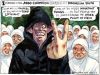 my pal Steve Bell of the Guardian newspaper was the first one to notice "Blair's eye", my granny would have thought that dead give-away, "don't trust that one".