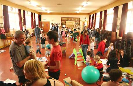 75 people turned up to that children's day at Nicholas of Myra
